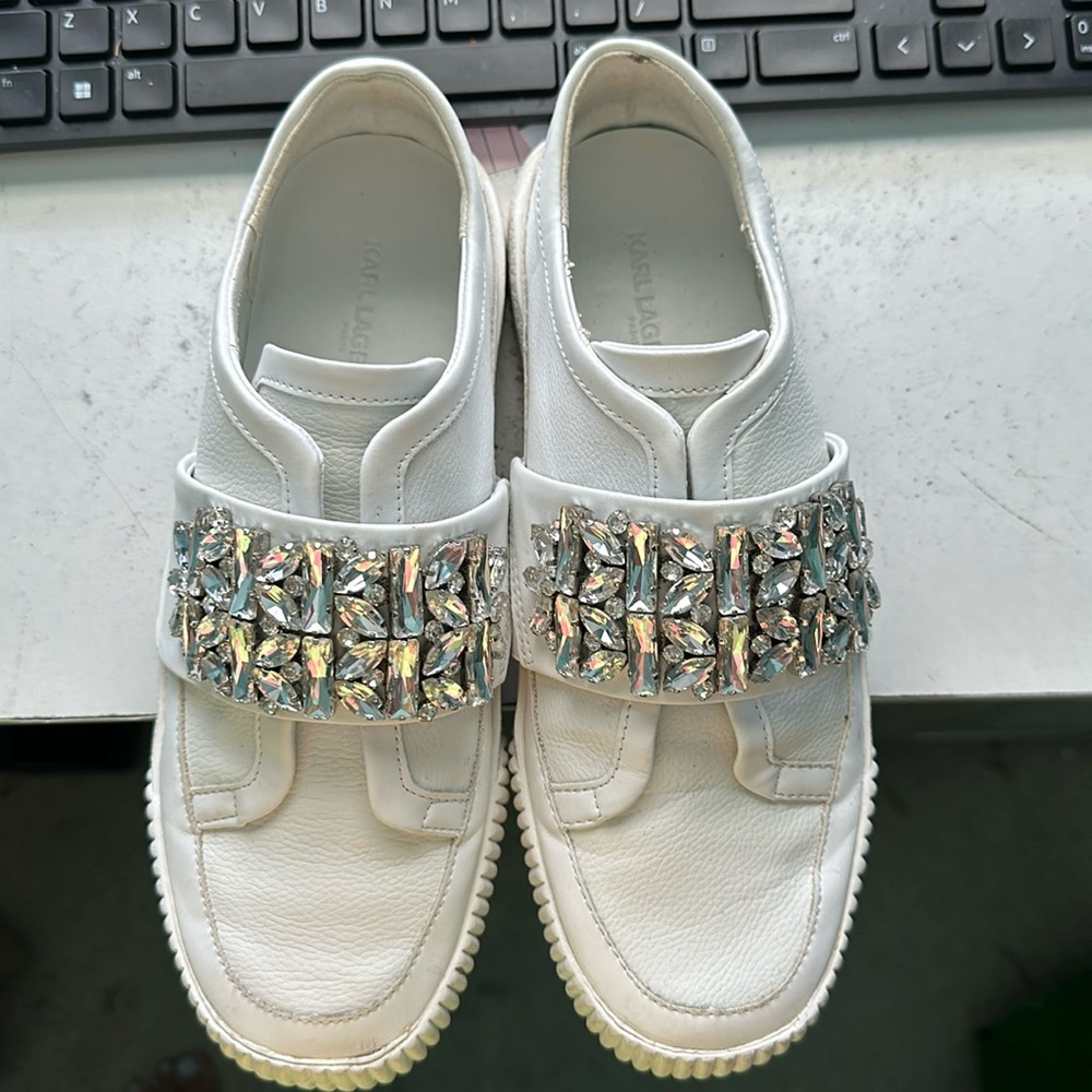 Karl Lagerfeld slip on sneaker